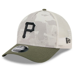Pittsburgh Pirates New Era 2025 Armed Forces Day 9FORTY M-Crown A-Frame Adjustable Hat - MLB Hats