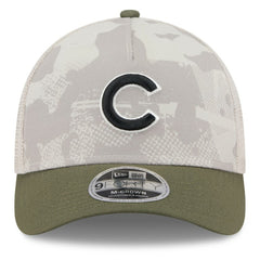 Chicago Cubs New Era 2025 Armed Forces Day 9FORTY M-Crown A-Frame Adjustable Hat - MLB Hats