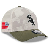 Chicago White Sox New Era 2025 Armed Forces Day 9FORTY M-Crown A-Frame Adjustable Hat - MLB Hats