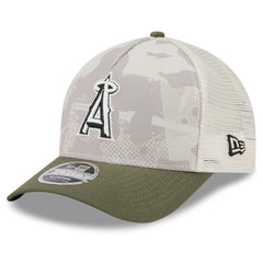 Los Angeles Angels New Era 2025 Armed Forces Day 9FORTY M-Crown A-Frame Adjustable Hat - MLB Hats