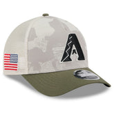 Arizona Diamondbacks New Era 2025 Armed Forces Day 9FORTY M-Crown A-Frame Adjustable Hat - MLB Hats