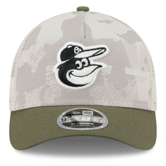Baltimore Orioles New Era 2025 Armed Forces Day 9FORTY M-Crown A-Frame Adjustable Hat - MLB Hats
