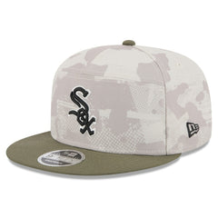 Chicago White Sox New Era 2025 Armed Forces Day Split Panel 9FIFTY Snapback Hat - MLB Hats
