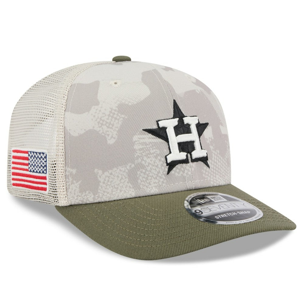 Houston Astros New Era 2025 Armed Forces Day 9SEVENTY Stretch-Snap Hat - MLB Hats
