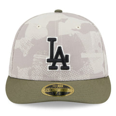 Los Angeles Dodgers New Era 2025 Armed Forces Day Low Profile 59FIFTY Fitted Hat - MLB Hats
