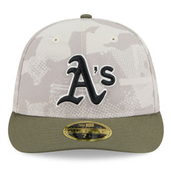Athletics New Era 2025 Armed Forces Day Low Profile 59FIFTY Fitted Hat - MLB Hats