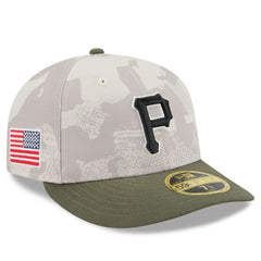 Pittsburgh Pirates New Era 2025 Armed Forces Day Low Profile 59FIFTY Fitted Hat - MLB Hats