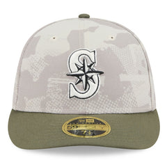 Seattle Mariners New Era 2025 Armed Forces Day Low Profile 59FIFTY Fitted Hat - MLB Hats