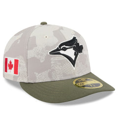 Toronto Blue Jays New Era 2025 Armed Forces Day Low Profile 59FIFTY Fitted Hat - MLB Hats