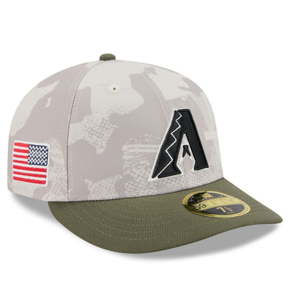 Arizona Diamondbacks New Era 2025 Armed Forces Day Low Profile 59FIFTY Fitted Hat - MLB Hats