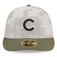Chicago Cubs New Era 2025 Armed Forces Day Low Profile 59FIFTY Fitted Hat - MLB Hats