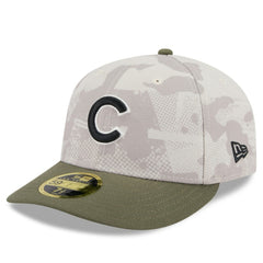 Chicago Cubs New Era 2025 Armed Forces Day Low Profile 59FIFTY Fitted Hat - MLB Hats