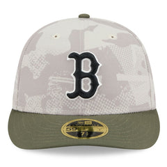 Boston Red Sox New Era 2025 Armed Forces Day Low Profile 59FIFTY Fitted Hat - MLB Hats