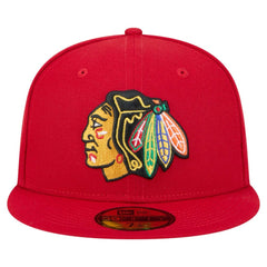 Chicago Blackhawks New Era Core 59FIFTY Fitted Hat - NHL Hats