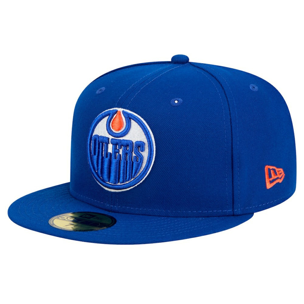 Edmonton Oilers New Era Core 59FIFTY Fitted Hat - NHL Hats