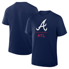 Atlanta Braves Fanatics Clubhouse Legacy Side Swipe T-Shirt - MLB T-shirts