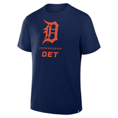 Detroit Tigers Fanatics Clubhouse Legacy Side Swipe T-Shirt - MLB T-shirts