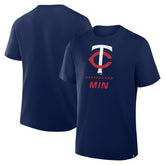 Minnesota Twins Fanatics Clubhouse Legacy Side Swipe T-Shirt - MLB T-shirts