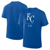 Kansas City Royals Fanatics Clubhouse Legacy Side Swipe T-Shirt - MLB T-shirts