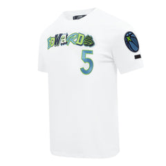 White Anthony Edwards Minnesota Timberwolves Pro Standard City Ransom T-Shirt | NBA