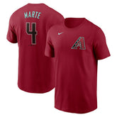 Ketel Marte Arizona Diamondbacks Nike Fuse Name & Number T-Shirt - MLB T-shirts