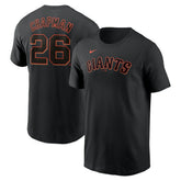 Matt Chapman San Francisco Giants Nike Fuse Name & Number T-Shirt - MLB T-shirts