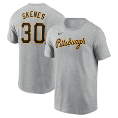 Paul Skenes Pittsburgh Pirates Nike Fuse Name & Number T-Shirt - MLB T-shirts