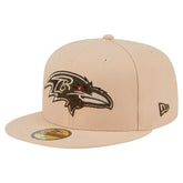 Baltimore Ravens Candied Pecan 59FIFTY Fitted Hat | NFL Outlet