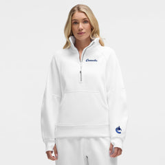 Vancouver Canucks lululemon Women's Scuba Oversized Half Zip Top - NHL