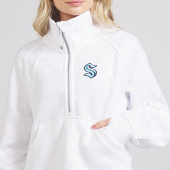 Seattle Kraken lululemon Women's Scuba Oversized Half Zip Top - NHL