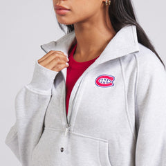 Montreal Canadiens lululemon Women's Scuba Oversized Half Zip Top - NHL