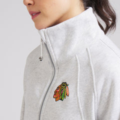 Chicago Blackhawks lululemon Women's Scuba Oversized Half Zip Top - NHL