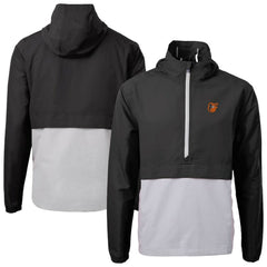Baltimore Orioles Cutter & Buck Charter Eco Recycled Half-Zip Anorak Jacket - MLB Jackets