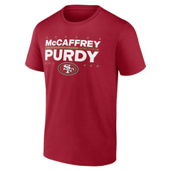 San Francisco 49ers Christian McCaffrey & Brock Purdy Election Players T-Shirt | NFL US