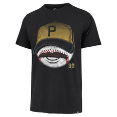 Paul Skenes Pittsburgh Pirates '47 Mustache Franklin T-Shirt - MLB T-shirts