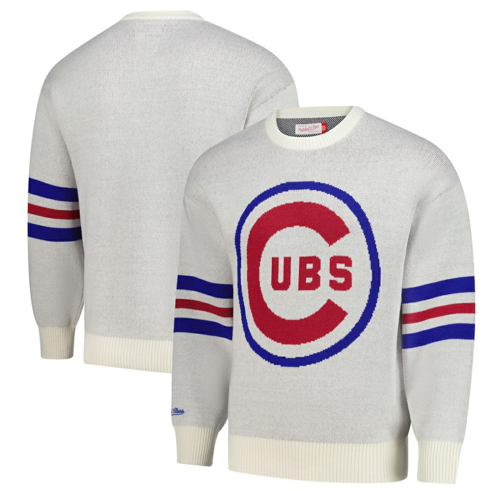 Chicago Cubs Mitchell & Ness Retro Pullover Sweater - MLB Pullover