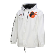 Baltimore Orioles Mitchell & Ness Vintage Full-Snap Hooded Coaches Jacket - MLB Jackets