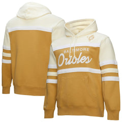 Baltimore Orioles Mitchell & Ness Head Coach Pullover Hoodie - MLB Hoodies