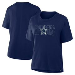 Dallas Cowboys Women's Line Em Up T-Shirt | NFL Online