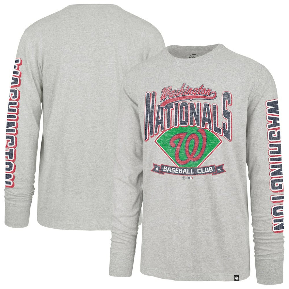 Washington Nationals '47 Fair Ball Franklin Long Sleeve T-Shirt - MLB T-shirts