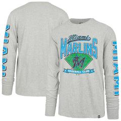 Miami Marlins '47 Fair Ball Franklin Long Sleeve T-Shirt - MLB T-shirts