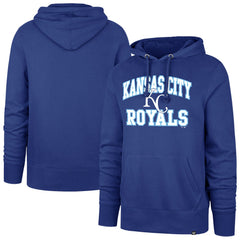 Kansas City Royals '47 Velocity Headline Pullover Hoodie - MLB Hoodies