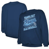 Tampa Bay Rays Stitches Lightweight Crew Sweatshirt - MLB Sweatshirts
