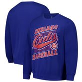 Chicago Cubs Stitches Lightweight Crew Sweatshirt - MLB Sweatshirts