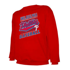Philadelphia Phillies Stitches Lightweight Crew Sweatshirt - MLB Sweatshirts