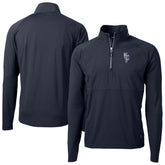 Kansas City Royals Cutter & Buck Adapt Eco Knit Hybrid Recycled Quarter-Zip Pullover Top - MLB Pullover