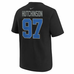 Detroit Lions Aidan Hutchinson Player Name & Number T-Shirt | NFL Outlet