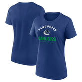 Vancouver Canucks Logo Athletic Women's Unrivaled T-Shirt - NHL T-shirts