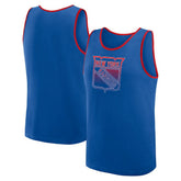 New York Rangers Logo Athletic Unmatched Success Tank Top - NHL Tank Top