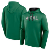 Dallas Stars Logo Athletic Head Start Pullover Hoodie - NHL Hoodies